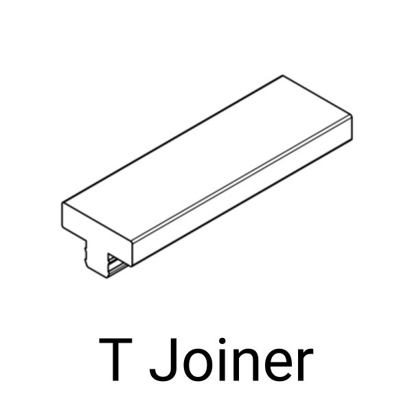 Knotwood *NEW* Decking Board Plank T Joiner - 6500mm